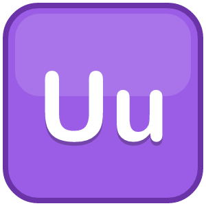 u
