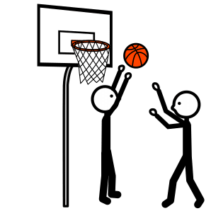 jugar a bàsquet